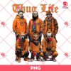 Horror Thug Life Orange Version PNG, Thug Life Horror Killers Halloween PNG