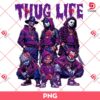 Horror Thug Life Purple Version PNG, Halloween Thug Life Horror Killers PNG