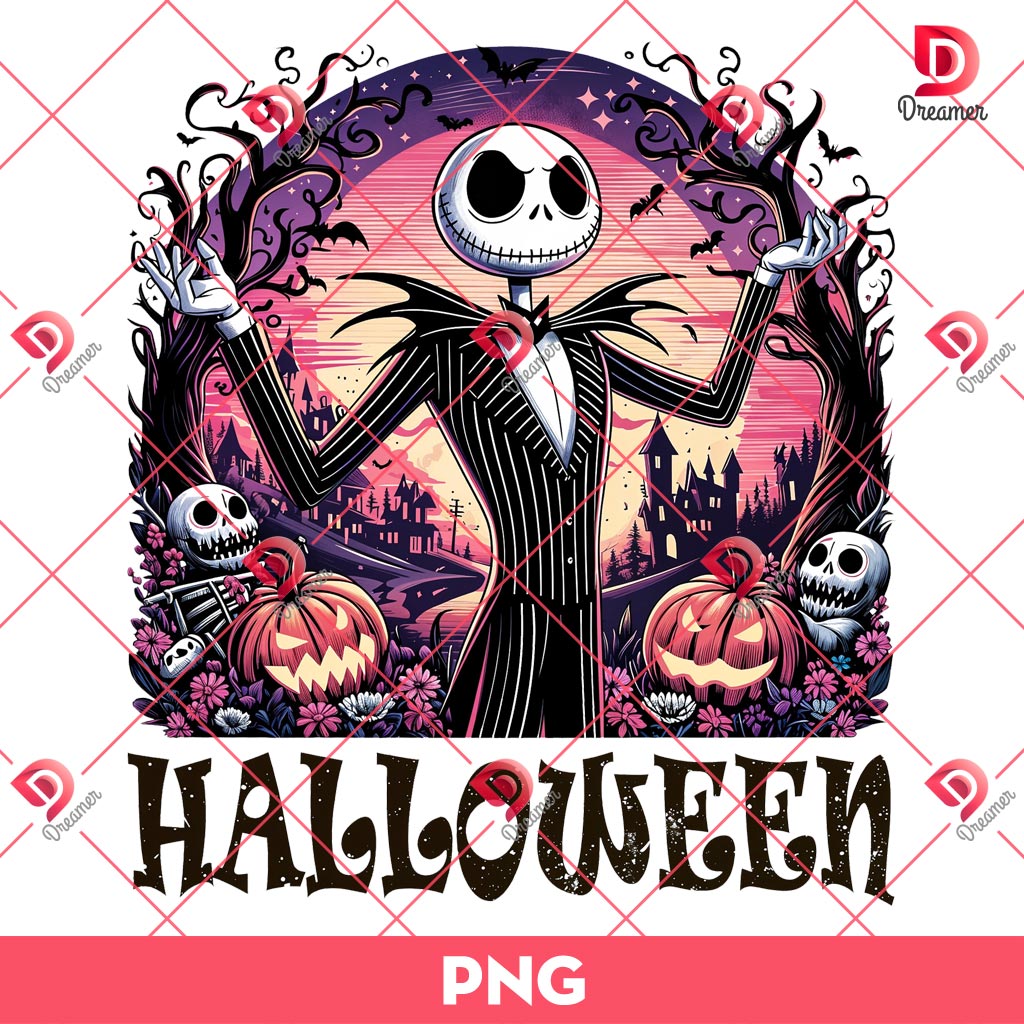 Jack Skellington Halloween PNG, Nightmare Halloween Horror Character PNG