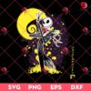 Jack Skellington Halloween SVG PNG, Nightmare Before Christmas SVG PNG, Scary Characters Halloween SVG PNG