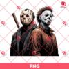 Jason Voorhees And Michael Myers PNG, Horror Friends Halloween PNG, Horror Characters PNG