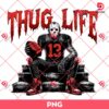 Jason Voorhees Football Thug Life PNG, Horror Thug Life Halloween PNG, Thug Life Football Horror Killer PNG