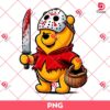 Jason Voorhees Winnie The Pooh PNG, Horror Disney Characters PNG, Halloween Pooh PNG
