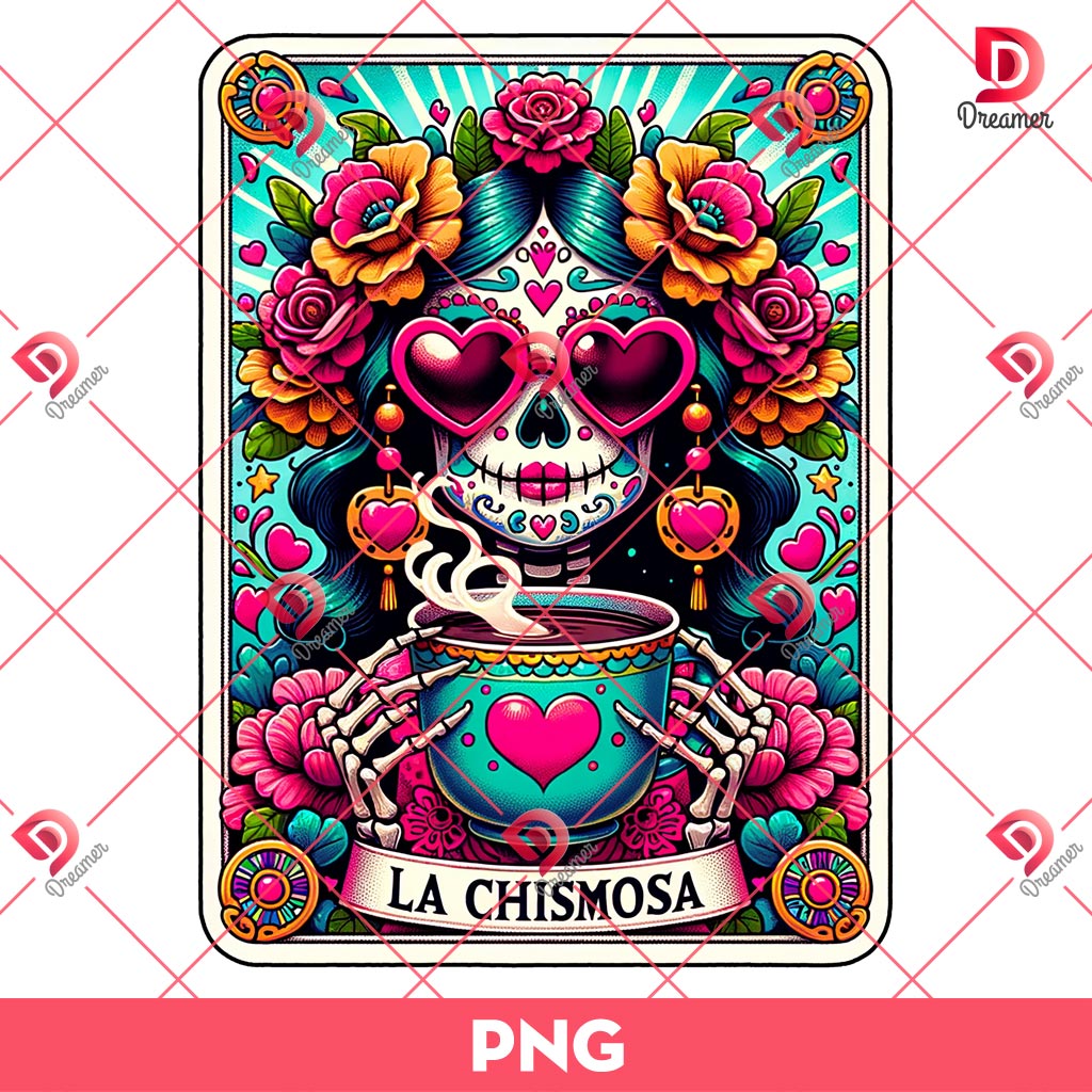 La Chismosa Card PNG