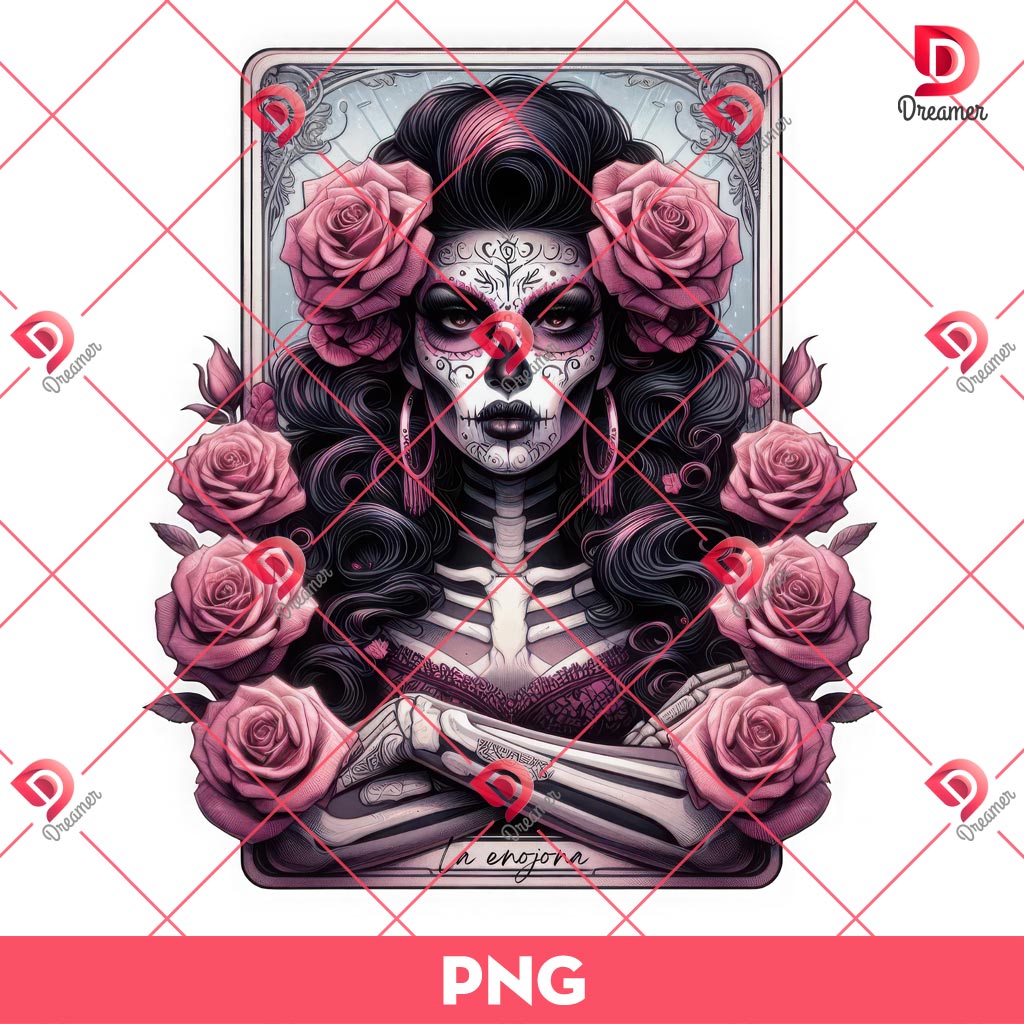 La Enojona Card PNG