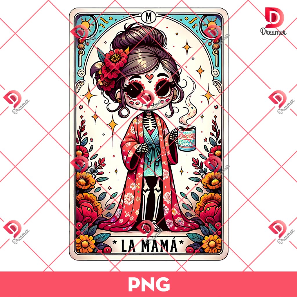 La Mama Card PNG