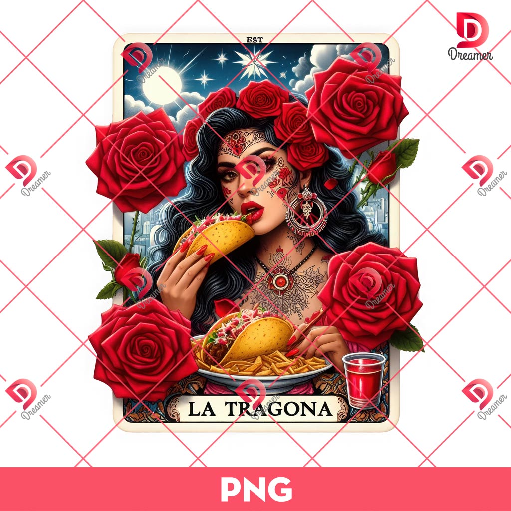 La Tragona Card PNG