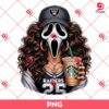 Las Vegas Raiders Mama Ghostface PNG, Mom Horror Ghostface NFL Football PNG
