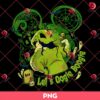 Let's Oogie Boogie PNG, Horror Character Disney Mouse Head PNG, Nightmare Before Halloween PNG