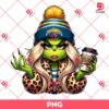 Los Angeles Chargers Boujee Grinch Girl PNG, Grinch Girl NFL Football PNG, Grinchmas PNG