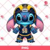 Los Angeles Rams Stitch PNG Stitch NFL Football PNG