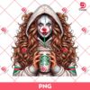 Mama Pennywise PNG, Horror Mom Drinks Coffee PNG, Halloween Scary Mom PNG