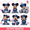 Mickey Mouse Los Angeles Dodgers Bundle PNG, Mickey MLB Baseball Dodgers PNG Bundle