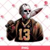 New Orleans Saints Jason Voorhees PNG, Horror Killer NFL Football PNG, Horror Character Halloween PNG