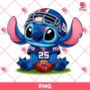 New York Giants Stitch PNG, Stitch NFL Football PNG
