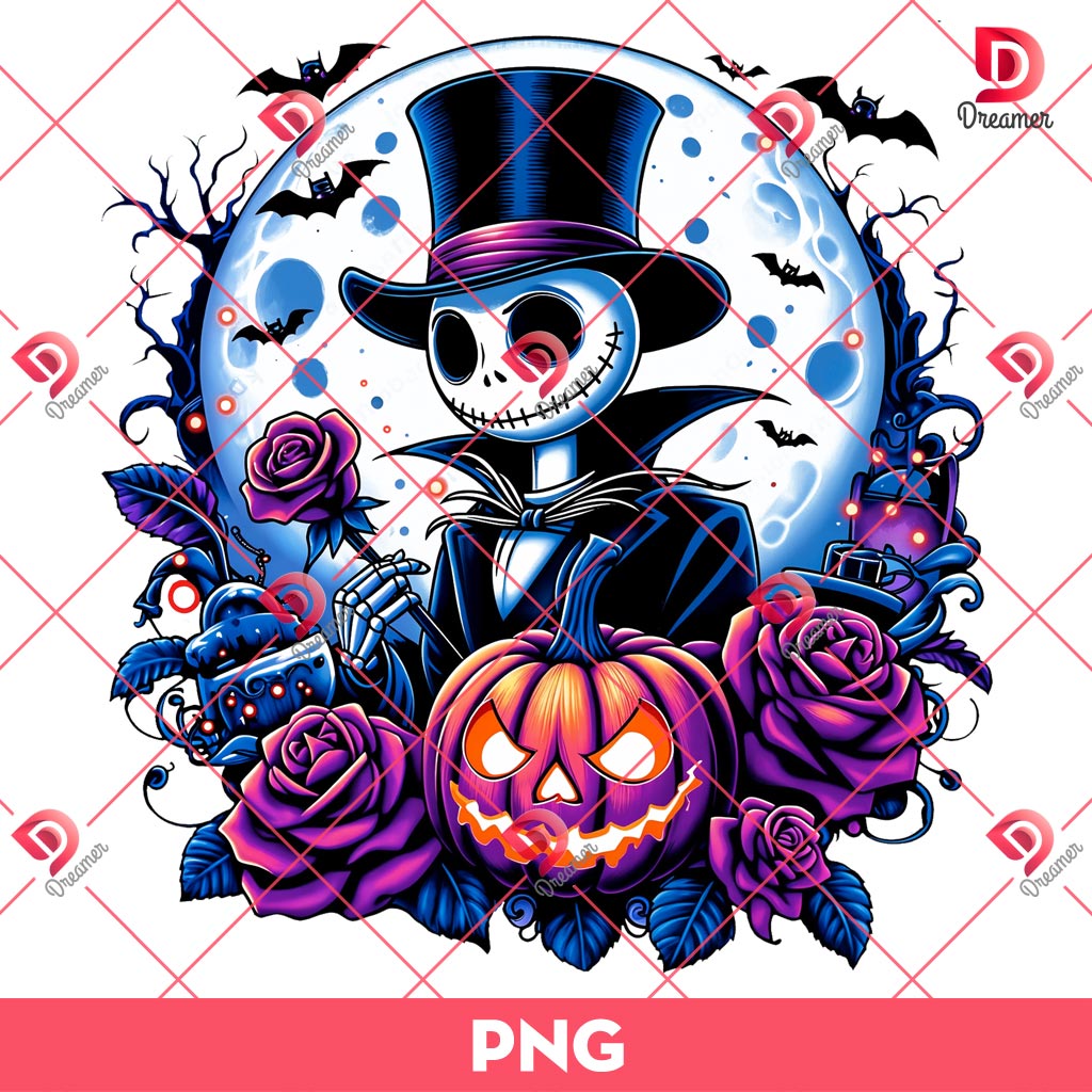 Nightmare Horror Character Halloween PNG, Jack Skellington Halloween PNG