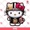 New Orleans Saints Hello Kitty PNG, Hello Kitty NFL Football PNG
