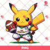 Pikachu NZ Warriors Football Team PNG, New Zealand Warriors Football Pokemon PNG