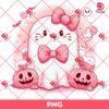 Pink Halloween Cute Ghost Breast Cancer PNG, Pink Ghost Halloween Spooky Season PNG, Cancer Awareness PNG