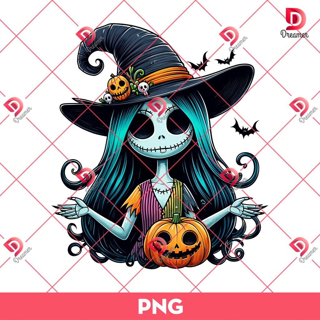 Sally Witch Halloween PNG, Nightmare Before Halloween PNG