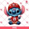 San Francisco 49ers Stitch PNG, Lilo And Stitch NFL Football PNG, Stitch Sport Football Fan PNG