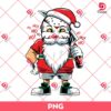 Santa Claus Jason Voorhees Christmas Halloween PNG, Horror Santa Jason Christmas PNG
