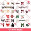 School Designs Bundle PNG, School Football Bundle PNG