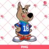 Scrappy Doo New York Giants PNG, Scrappy Doo NFL Football PNG