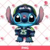 Seattle Seahawks Stitch PNG, Lilo And Stitch NFL Football PNG, Stitch Sport Football Fan PNG