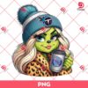 Tennessee Titans Boujee Grinch Girl PNG, Grinch Girl NFL Football PNG, Grinchmas PNG