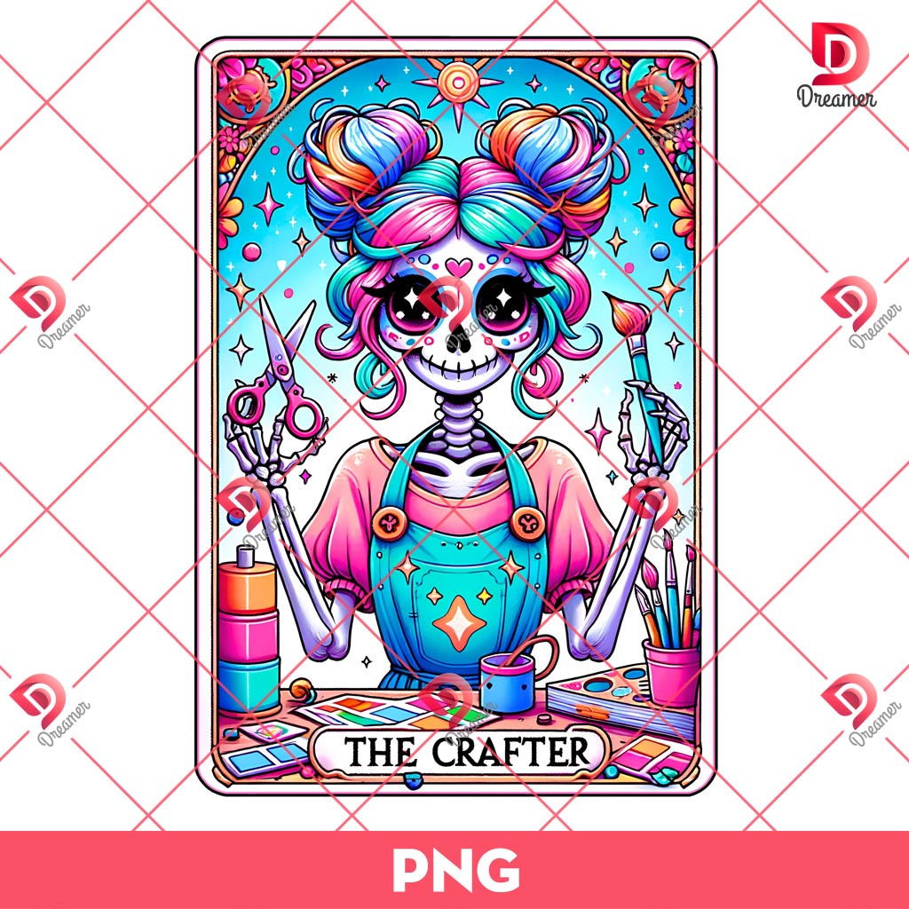The Crafter Card PNG