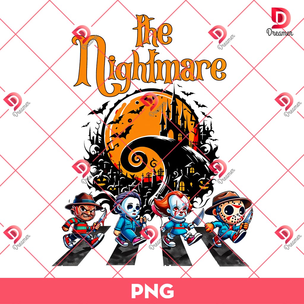 The Nightmare Horror Characters PNG, Horror Killers Halloween PNG, Scary Movie Halloween PNG