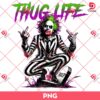 Thug Life Beetlejuice PNG, Horror Thug Life PNG, Thug Life Halloween PNG