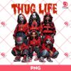 Thug Life Horror Ladies Red Version PNG, Horror Characters Halloween PNG, Comadre Crew Horror Girls PNG
