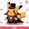 Vampire Pikachu PNG, Pokemon Pikachu Horror Halloween PNG