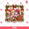 Anime Girl Christmas PNG, Anime Girl Wearing Christmas Outfit PNG