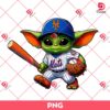 Baby Yoda New York Mets Player PNG, Star Wars Movie Baseball Player PNG