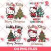 Bundle Hello Kitty Merry Christmas PNG, Christmas Kitty PNG