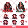 Bundle Mama Freddy Krueger And Children PNG, Bundle Horror Mama Halloween PNG