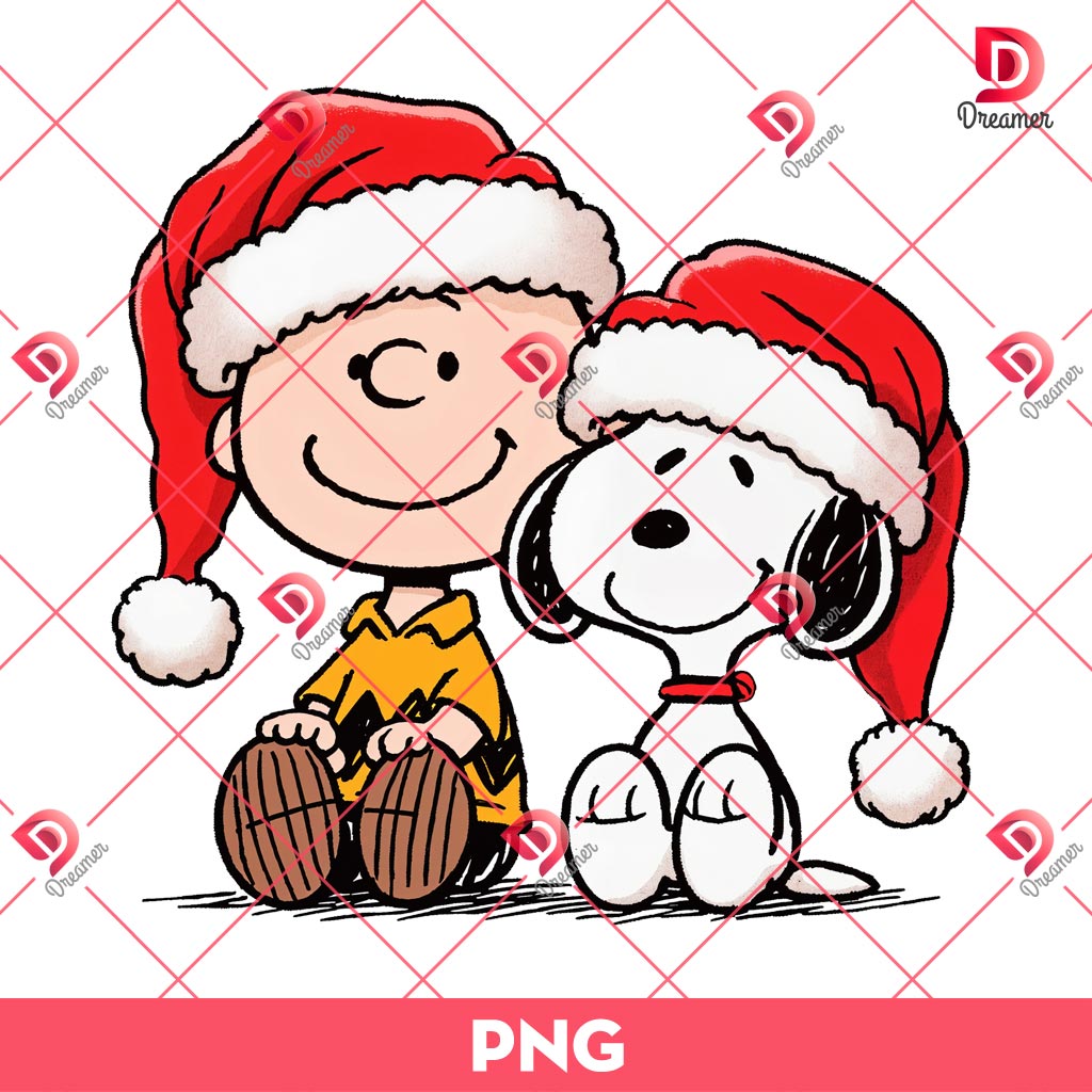 Charlie Brown And Snoopy Christmas PNG, Peanut Cartoon Merry Christmas PNG