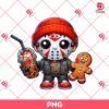 Chibi Horror Jason Voorhees Christmas PNG, Horror Killer Merry Christmas PNG