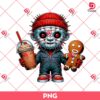 Chibi Horror Killer Christmas PNG, Baby Cute Horror Killer Merry Christmas PNG