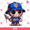 Chibi Jason Voorhees NY Mets PNG, Cute Horror Killer Baseball PNG