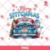 Christmas Cartoon Truck PNG, Christmas Movies PNG, Merry Christmas Stitch PNG