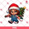 Christmas Chibi Chucky PNG, Christmas Killers Friends PNG