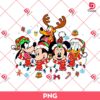 Christmas Disney Friends PNG, Merry Christmas Disney Characters 2024 PNG