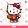 Cleveland Cavaliers Hello Kitty Player PNG, Hello Kitty Basketball PNG, Hello Kitty NBA Team Sport PNG