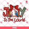 Coquette Jesus Christmas PNG, Christian Christmas PNG, Joy To The World PNG
