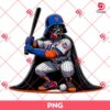 Darth Vader NY Mets Player PNG, Star Wars Movie Character Baseball PNG