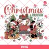 Disney Christmas On Main Street PNG, Mickey Friends Merry Christmas PNG